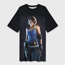 Женская длинная футболка Resident Evil 3: Nemesis