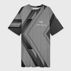 Женская длинная футболка Infinity Autosport