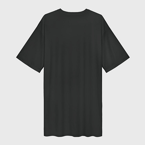 Женская длинная футболка ВОИН ВИКИНГ / 3D-принт – фото 2