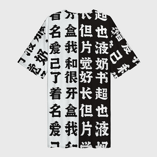 Женская длинная футболка Ноль два Любимый во франксе Zero Two / 3D-принт – фото 2
