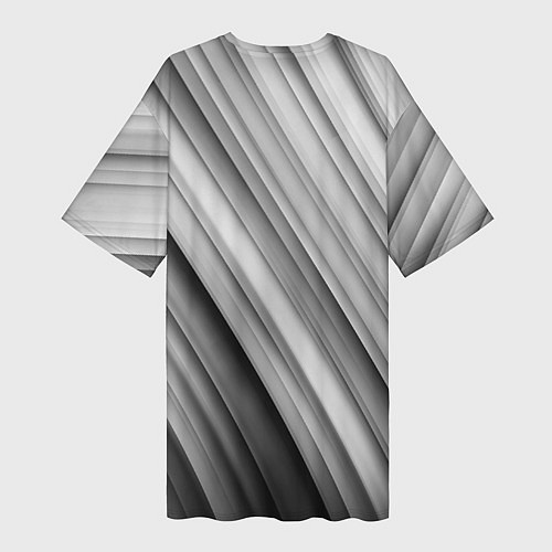 Женская длинная футболка OPEL опель / 3D-принт – фото 2