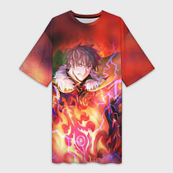 Футболка женская длинная Naofumi Iwatani, цвет: 3D-принт