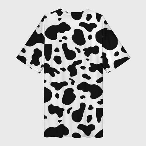Женская длинная футболка БУРЕНКА ПАТТЕРН / 3D-принт – фото 2