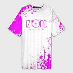 Женская длинная футболка Izone