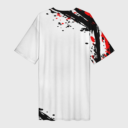 Женская длинная футболка SuperM суперМ / 3D-принт – фото 2