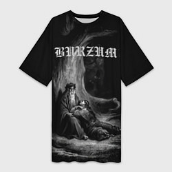 Женская длинная футболка The Ways of Yore - Burzum