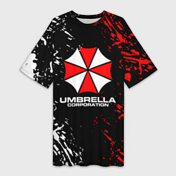 Женская длинная футболка Umbrella Corporation Resident Evil