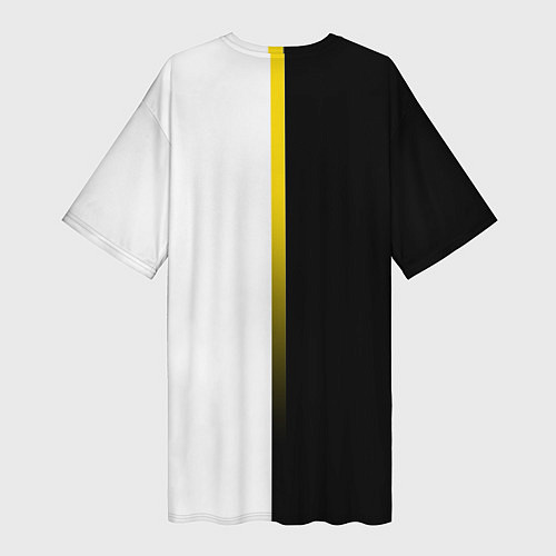Женская длинная футболка SUBARU - GOLD EDITION LINE / 3D-принт – фото 2