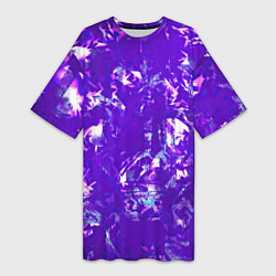 Женская длинная футболка Psychedelic abstract