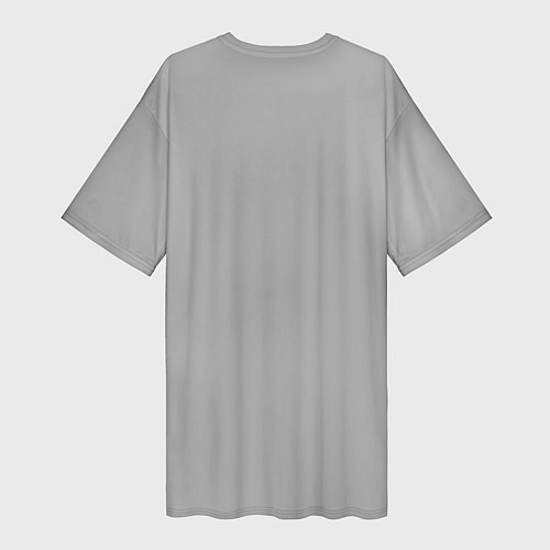 Женская длинная футболка Нилетто - Криолит / 3D-принт – фото 2