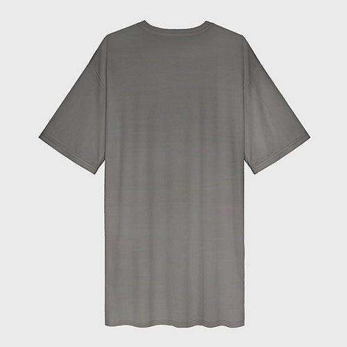 Женская длинная футболка Нилетто-Niletto / 3D-принт – фото 2