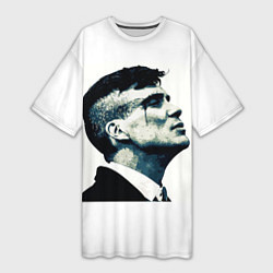 Футболка женская длинная Shelby tomas, цвет: 3D-принт