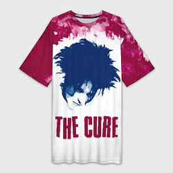 Женская длинная футболка Роберт Смит The Cure