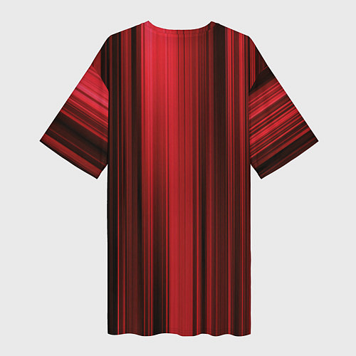 Женская длинная футболка Citroёn - абстракция / 3D-принт – фото 2