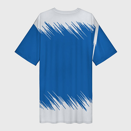 Женская длинная футболка Suzuki - sport / 3D-принт – фото 2