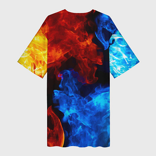 Женская длинная футболка Knuckles Echidna - Sonic - Video game / 3D-принт – фото 2