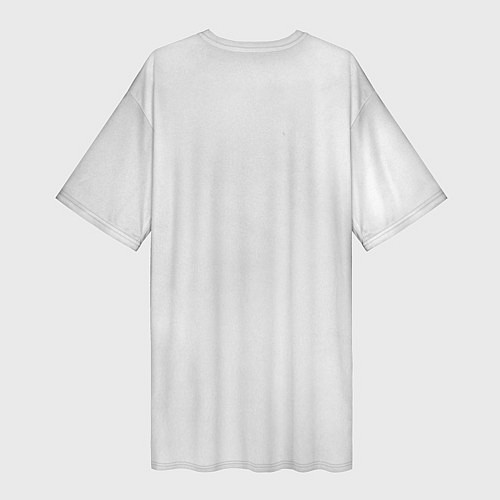 Женская длинная футболка Timothee Chalamet black white photo / 3D-принт – фото 2