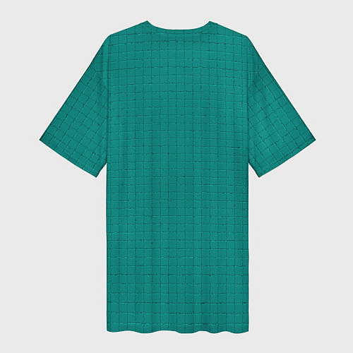 Женская длинная футболка Нейросеть - киберпанк аниме / 3D-принт – фото 2