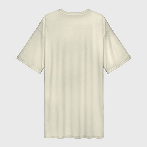 Женская длинная футболка Meowy catwas / 3D-принт – фото 2