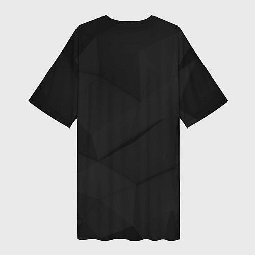Женская длинная футболка Гденьги / 3D-принт – фото 2