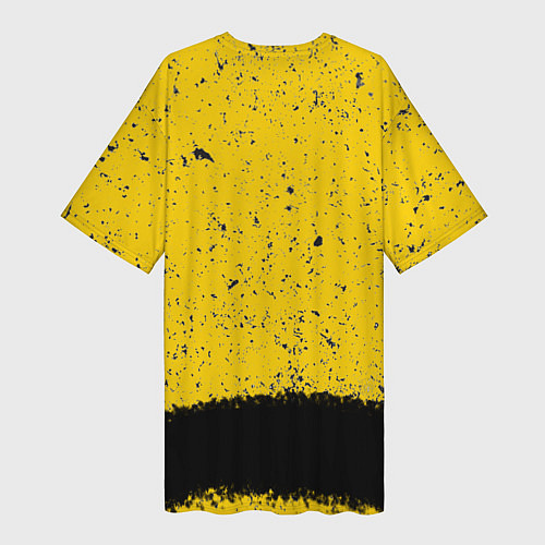 Женская длинная футболка Toxic / 3D-принт – фото 2