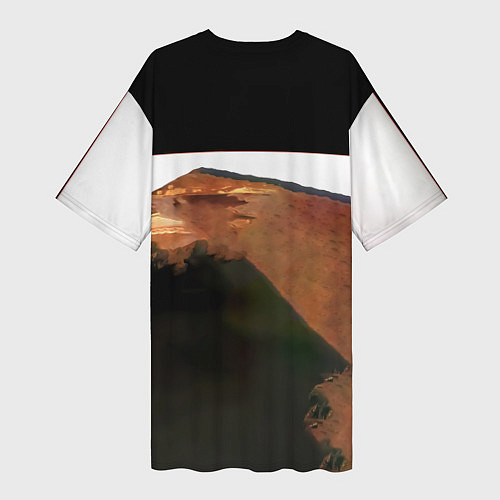 Женская длинная футболка Шестой лесничий - Алиса / 3D-принт – фото 2