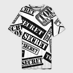 Женская длинная футболка Top secret