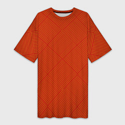 Женская длинная футболка Ротанг текстура