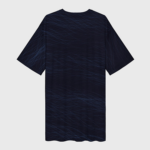 Женская длинная футболка Кабан Иноскэ Хасибира / 3D-принт – фото 2