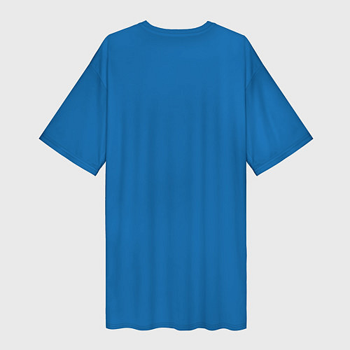 Женская длинная футболка С нами Бог и Андреевский флаг / 3D-принт – фото 2