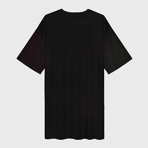 Женская длинная футболка Серый страж и Морриган / 3D-принт – фото 2