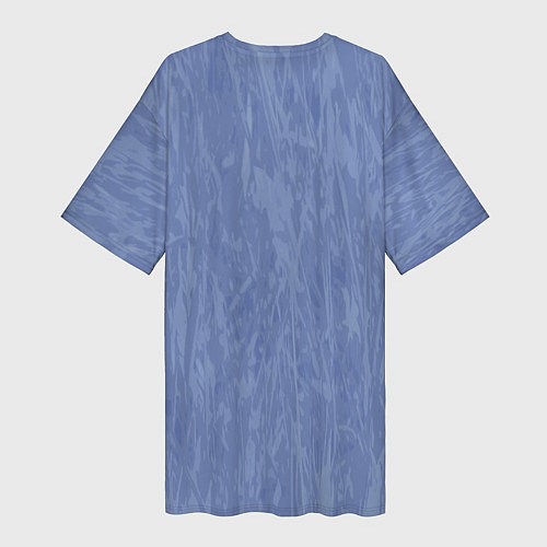 Женская длинная футболка Текстура лавандовый / 3D-принт – фото 2