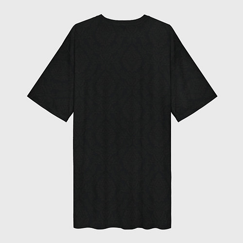 Женская длинная футболка Пудж - Дота 2 / 3D-принт – фото 2