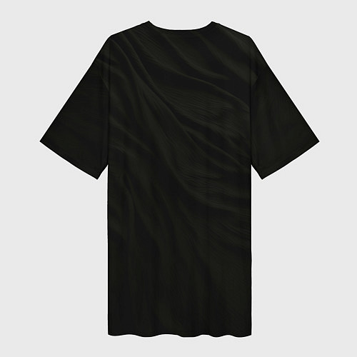 Женская длинная футболка Чужой ксеноморф / 3D-принт – фото 2