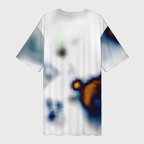 Женская длинная футболка Half life freeman / 3D-принт – фото 2