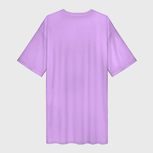 Женская длинная футболка Skzoo друг за другом / 3D-принт – фото 2