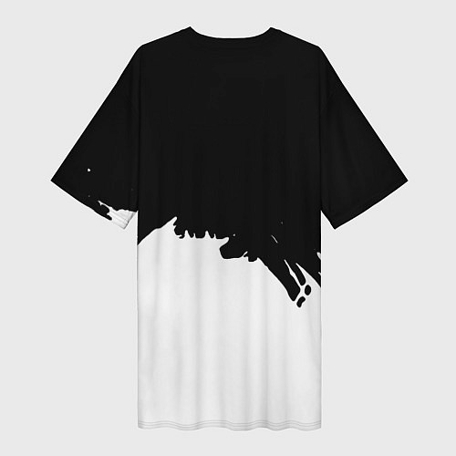 Женская длинная футболка Elden ring gold / 3D-принт – фото 2