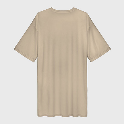 Женская длинная футболка Котик из мема / 3D-принт – фото 2