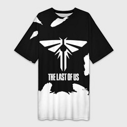 Женская длинная футболка The Last of Us цикады перо