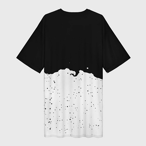 Женская длинная футболка Fortnite тёмная ночь / 3D-принт – фото 2