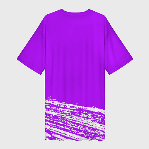 Женская длинная футболка Destiny онлайн игра краски / 3D-принт – фото 2