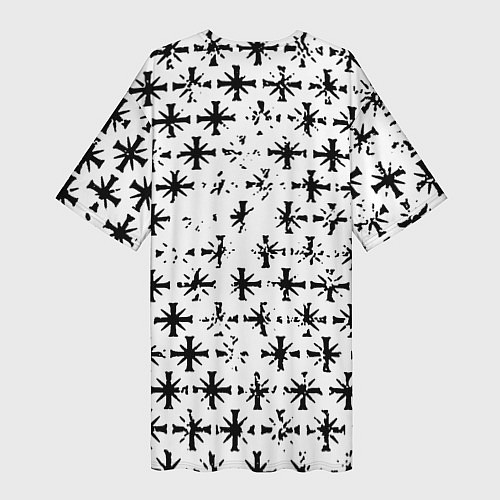 Женская длинная футболка Rainbow six x farcry / 3D-принт – фото 2