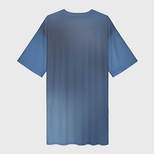 Женская длинная футболка Змея с большими глазами / 3D-принт – фото 2