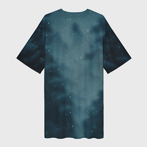 Женская длинная футболка Stalker 2 / 3D-принт – фото 2