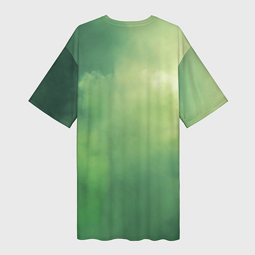 Женская длинная футболка Stalker 2 сердце Чернобыля / 3D-принт – фото 2