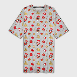 Женская длинная футболка Щелкунчик и игрушки