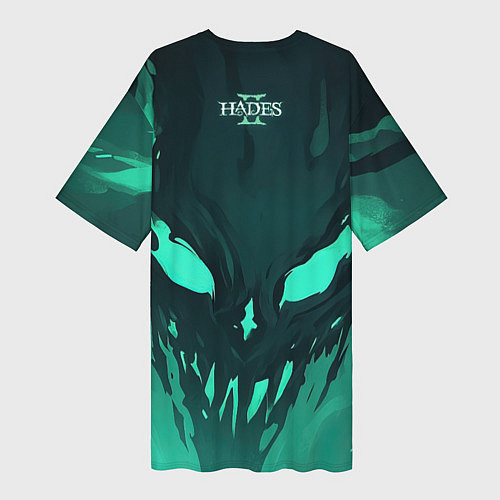 Женская длинная футболка По мотивам игры Hades 2 / 3D-принт – фото 2