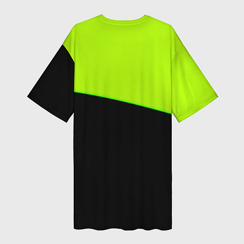 Женская длинная футболка New world geomerty / 3D-принт – фото 2