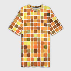 Женская длинная футболка Осенняя палитра