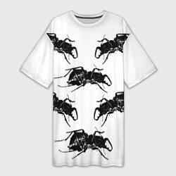 Женская длинная футболка Mezzanine